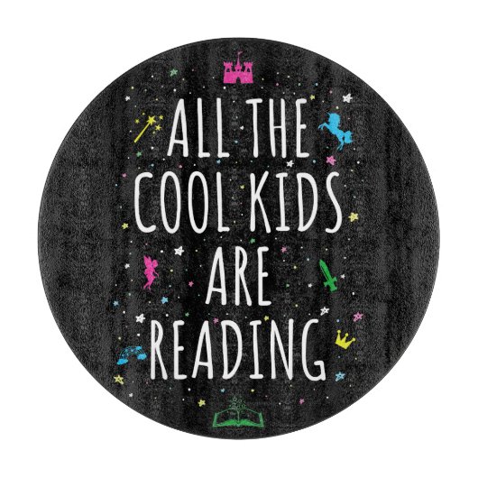 Alle Kinderen lezen ik Snijplank (Voorkant)