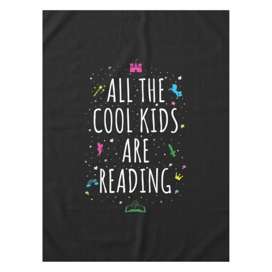 Alle Kinderen lezen ik Tafelkleed (Voorkant)