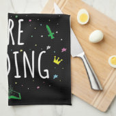 Alle Kinderen lezen ik Theedoek (Quarter Fold)