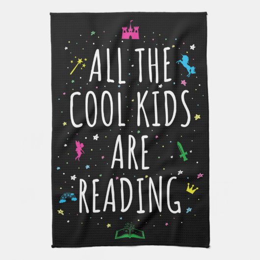 Alle Kinderen lezen ik Theedoek (Verticaal)