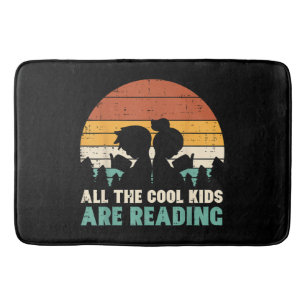 Alle Kinderen lezen Retro lezen Boeken Lover Boys Badmat