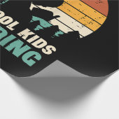 Alle Kinderen lezen Retro lezen Boeken Lover Boys  Cadeaupapier (Hoek)