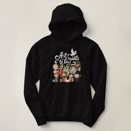 Alle Kinderen van de Dag van de Zagen Katholiek St Hoodie (Design voorkant)