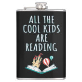 Alle Kinderen van de kool lezen de kolf II. Heupfles (Voorkant)