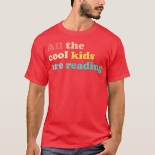 Alle Kinderen van de kool lezen het boek Lover lez T-shirt