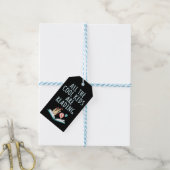 Alle Kinderen van de kool lezen II Cadeaulabel (Met Touw)