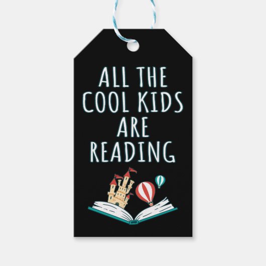 Alle Kinderen van de kool lezen II Cadeaulabel (Voorkant)