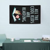 Alle Kinderen van de kool lezen II Spandoek (Beurs)
