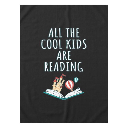 Alle Kinderen van de kool lezen II-tablet Tafelkleed (Voorkant)