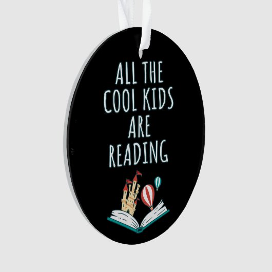 Alle Kinderen van de kool lezen II-versiering Ornament (voorkant)