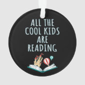 Alle Kinderen van de kool lezen II-versiering Ornament (achterkant)