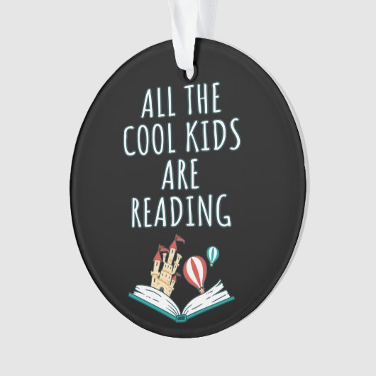 Alle Kinderen van de kool lezen II-versiering Ornament (voorkant)