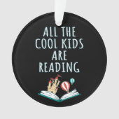 Alle Kinderen van de kool lezen II-versiering Ornament (voorkant)