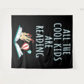 Alle Kinderen van de kool lezen II Wandkleed (Voorkant (horizontaal))