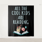 Alle Kinderen van de kool lezen II Wandkleed (Voorkant)