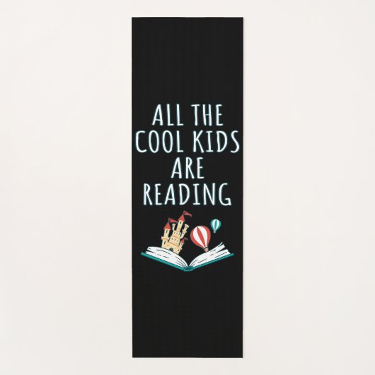 Alle Kinderen van de kool lezen II Yogamat (Voorkant)