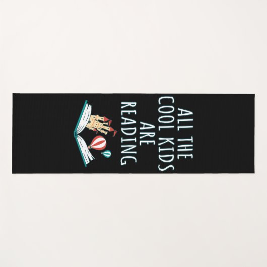 Alle Kinderen van de kool lezen II Yogamat (Voorkant (horizontaal))