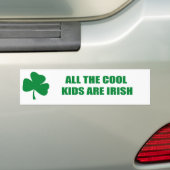 ALLE KINDEREN ZIJN IRISH BUMPERSTICKER (Op auto)