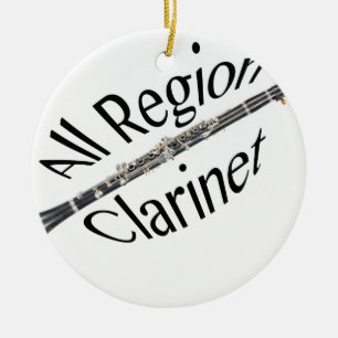 Alle KLARINET Player van de REGIO versieren om het Keramisch Ornament
