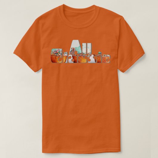 Alle Klassiek T-shirt (Design voorkant)