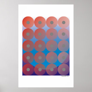 Alle kleine cirkels hetzelfde poster