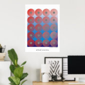 Alle kleine cirkels Zelfde 2 Poster (Thuiskantoor)