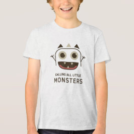 Alle kleine monsters Schattige Halloween Tri-Blend Shirt