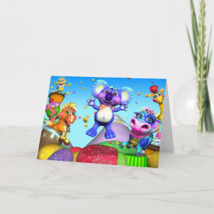 Alle kleine Raindrops Note Card Kaart