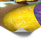 Alle kleine regendruppels 24x18 Poster (Hoek)