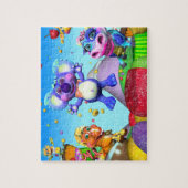 Alle kleine regendruppels die een puzzel zijn (Verticaal)