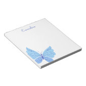 Alle kleuren - Butterfly - gepersonaliseerd Notiti Notitieblok (Schuin)