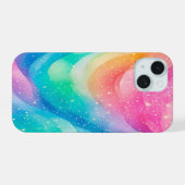 Alle Kleuren Design iPhone 15 Case (Achterkant horizontaal)