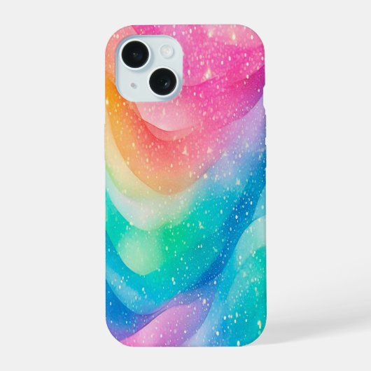 Alle Kleuren Design iPhone 15 Case (Achterkant)