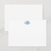 Alle kleuren - Eenvoudige notitiekaarten voor Mono (Voorkant / Achterkant)