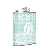 Alle kleuren Fair Isle Winter Sweater Monogram Heupfles (Rechts)