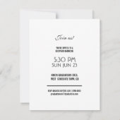 Alle kleuren Foto-Afstuderen Kaart (Achterkant)