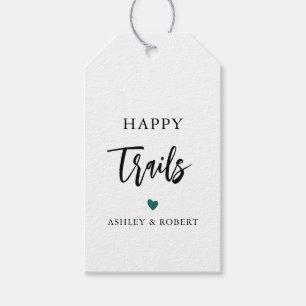 Alle kleuren Happy Trails Gift Label, Nut & Trail Cadeaulabel