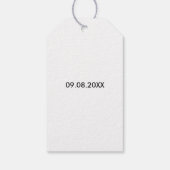 Alle kleuren Happy Trails Gift Label, Nut & Trail Cadeaulabel (Achterkant)