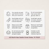 Alle kleuren HydraFacial Advice Kaart (Achterkant)