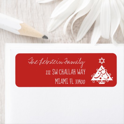 Alle kleuren Kerstmis en Donauboom + alk | Rood Etiket (Insitu)