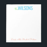 Alle kleuren - Notitieblok Blok- en Script-reeks<br><div class="desc">PreppyPrint.com - Voeg uw persoonlijke aanraking aan dit notitieblok toe. Het is een geweldig cadeau! Klik op "personaliseren" en vervolgens op "aanpassen" om de tekenkleur en -grootte te wijzigen zodat u de juiste jouw naam kunt kiezen. Breng dit ontwerp ook over op de producten van uw keuze! Ga naar mijn...</div>