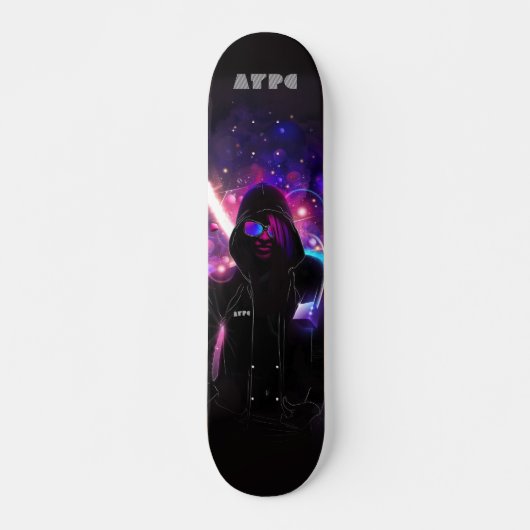 Alle  kleuren persoonlijk skateboard (Voorkant)