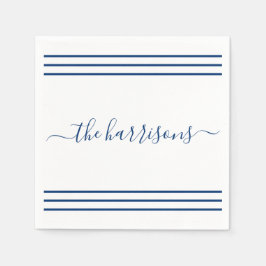 Alle kleuren-persoonlijke scriptobjecten Napkins Servet