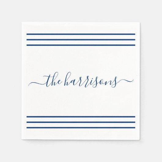 Alle kleuren-persoonlijke scriptobjecten Napkins Servet (Voorkant)