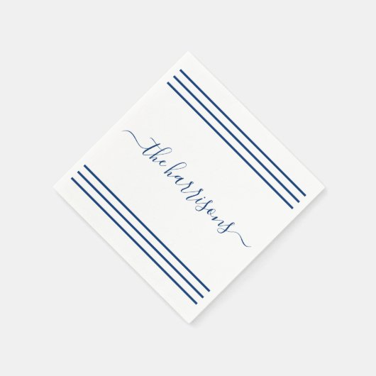 Alle kleuren-persoonlijke scriptobjecten Napkins Servet (Hoek)