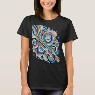 Alle kleuren Rainbow Palette ArtDesign T-shirt