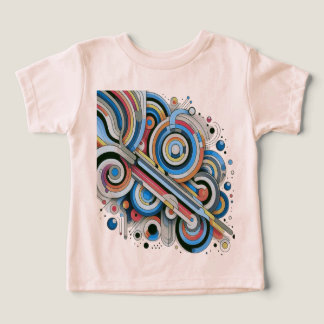 Alle kleuren Rainbow Palette ArtDesign T-shirt