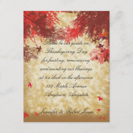 Alle kleuren: Uitnodiging tot Thanksgiving