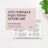 Alle kleurenantirimpelinjecties Nazorg Kaart (Bureau)