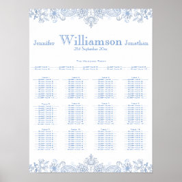 Alle kleurenbloemen - Foliage Weddenschappen Poster